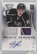 2013 Panini Titanium Rookie Reserve Material 7/10 Tanner Pearson Patch Auto i9i