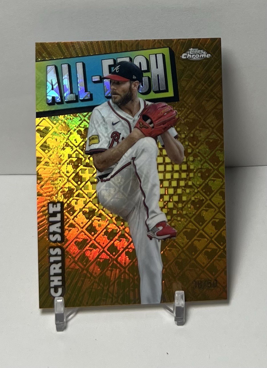 2025 Topps Chrome - All-Etch Chris Sale #CAE-17 Gold Refractor /50