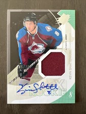 2010-11 Kevin Shattenkirk SPx Autograph Jersey Rookie Card #173 - /799. rookie card picture