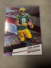 2025 Panini Revolution - Josh Jacobs #171 Red Color Match