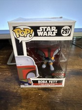 Funko Pop! Star Wars 297 Boba Fett Bait Exclusive Vinyl Figure *DAMAGED BOX*