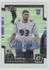 2017 Donruss Optic Rookies Holo Auto 54/99 Chris Wormley #143 Auto 0c2
