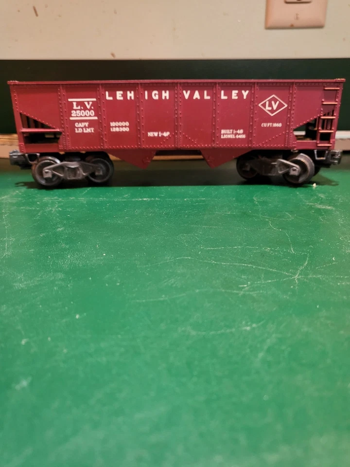 COCHE TOLVA ROJA LIONEL 6456 LEHIGH VALLEY AÑOS 50 CON CAJA ORIGINAL Foto 2 de 4