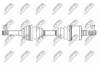 NTY Antriebswelle NPW-PL-129 FüR Opel
