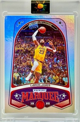 Lebron James RARE SSP SILVER HOLO REFACTOR INVESTMENT CARD LAKERS MVP MINT