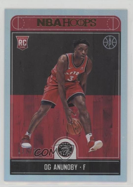 2017-18 Panini NBA Hoops Artist Proof 13/25 OG Anunoby #273 Rookie RC z6j