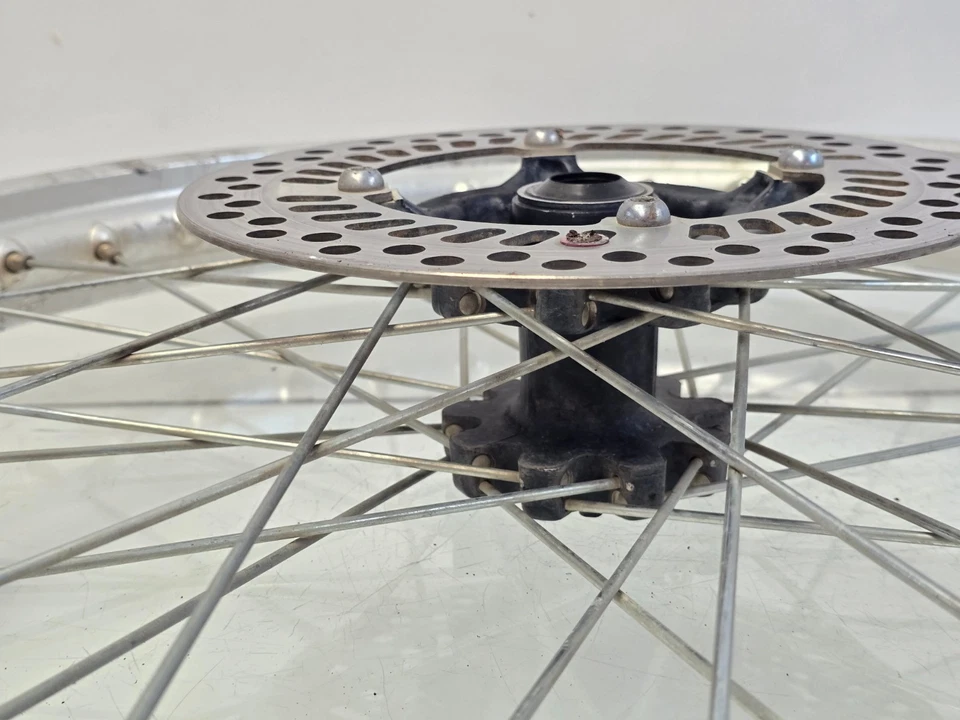 Honda XR600R 1992 llanta delantera cubo disco de freno rotor D.I.D. 21 x 1,60" Foto 2 de 4