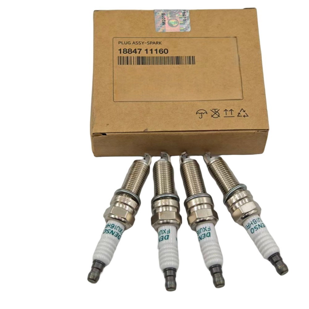 1884711160 Set of 4 Dual Iridium Spark Plug For Hyundai Sonata 2011-2017 Kia K5