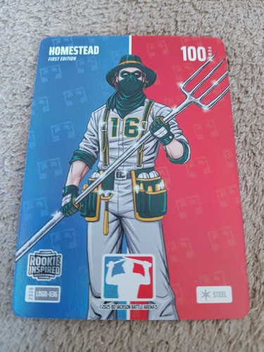 2025 Bo Jackson Battle Arena Homestead Logo Ed Nick Kurtz Steel Rc