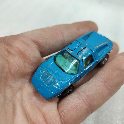Mercedes Benz C-111 Blue 1970 1973 Redline Hot Wheels Mattel VTG Enamel - Picture 11 of 15
