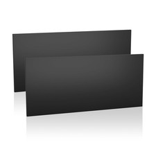 HDPE Sheet 1/2" Thick 12"x16" - 100 Virgin Black Plastic for DIY Projects