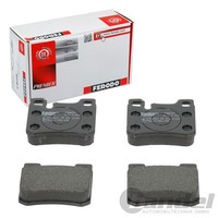 Ferodo ECO-FRICTION BremsbelÄGe Hinten Passend FüR Mercedes 124 190 C-KLASSE E-K