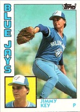 Jimmy Key 1984 Topps Traded #62T Toronto Blue Jays