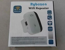 Rybozen WF003-US-A WiFi Extender Repeater 2.4GHz Network Integrated Antennas LAN
