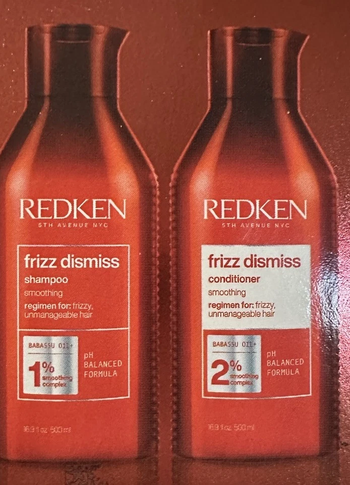 REDKEN Frizz Dismiss Shampoo and Conditioner Set 16.9 oz - Image 2 of 2