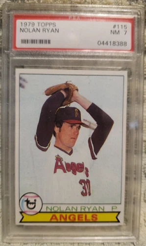 Topps 1979 Nolan Ryan #115 PSA 7 NM 04418388