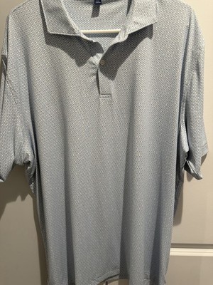 Peter Millar Crown Crafted Geometric Polo Short Sleeve Men's XXL