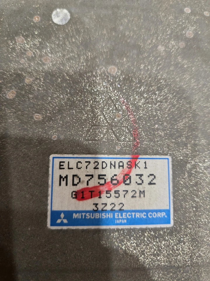 94 95 Mitsubishi 3000gt Dodge Stealth TCU TCM unidade de controle de transmissão MD756032 - Imagem 2 de 4