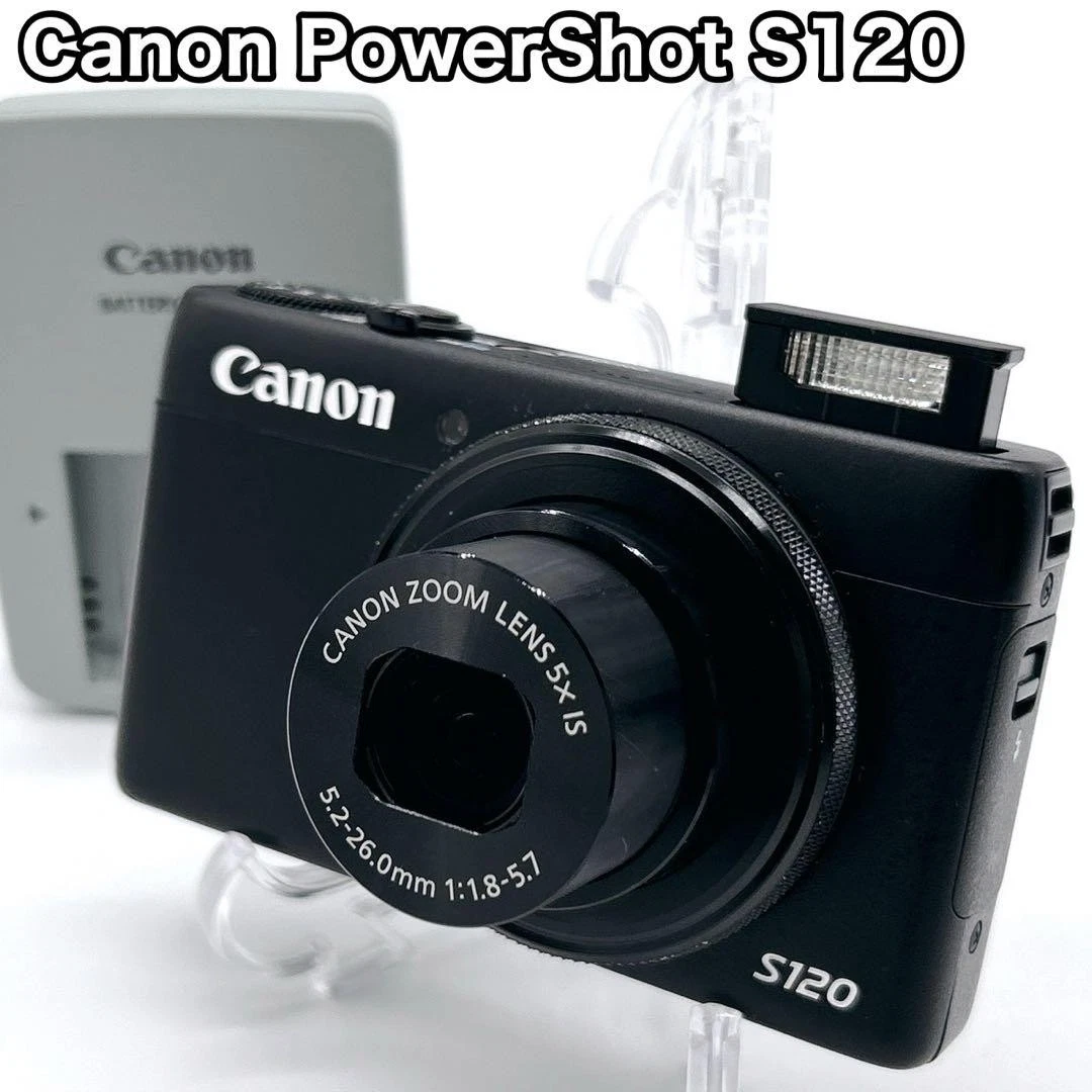 Canon PowerShot S120 Wi-Fi 充電無 ジャンクキャノン Canon PowerShot S120 Wi-Fi 充電無 ジャンクキャノン CANON PowerShot