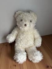 Vintage 1993 Geoffrey Toys R Us Teddy Bear Cream Curly Shaggy Classic 18 Plush