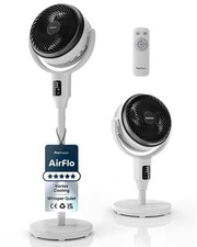 Pro Breeze AirFlo 43 Portable Pedestal Fan Hybrid Adjustable Height 29dB Ultra