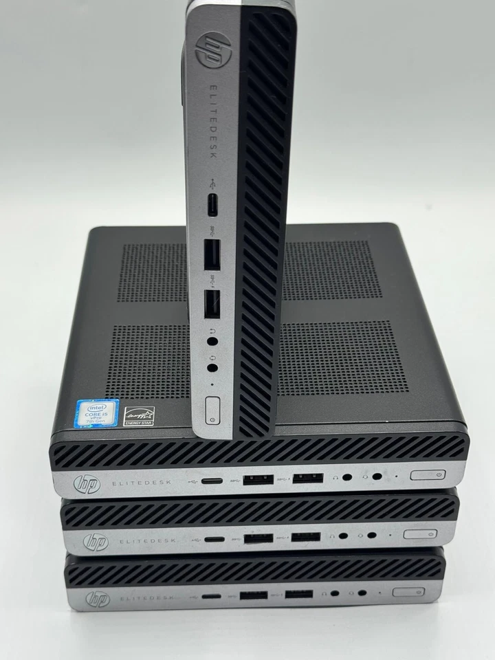 HP EliteDesk 800 G3 Mini i5-7500 / 8Go / 256Go SSD / WiFi BT / Win11 Pro –Ref G7 - Bild 4 von 4