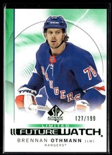 2024-25 SP Authentic Limited Green Future Watch Brennan Othmann /199