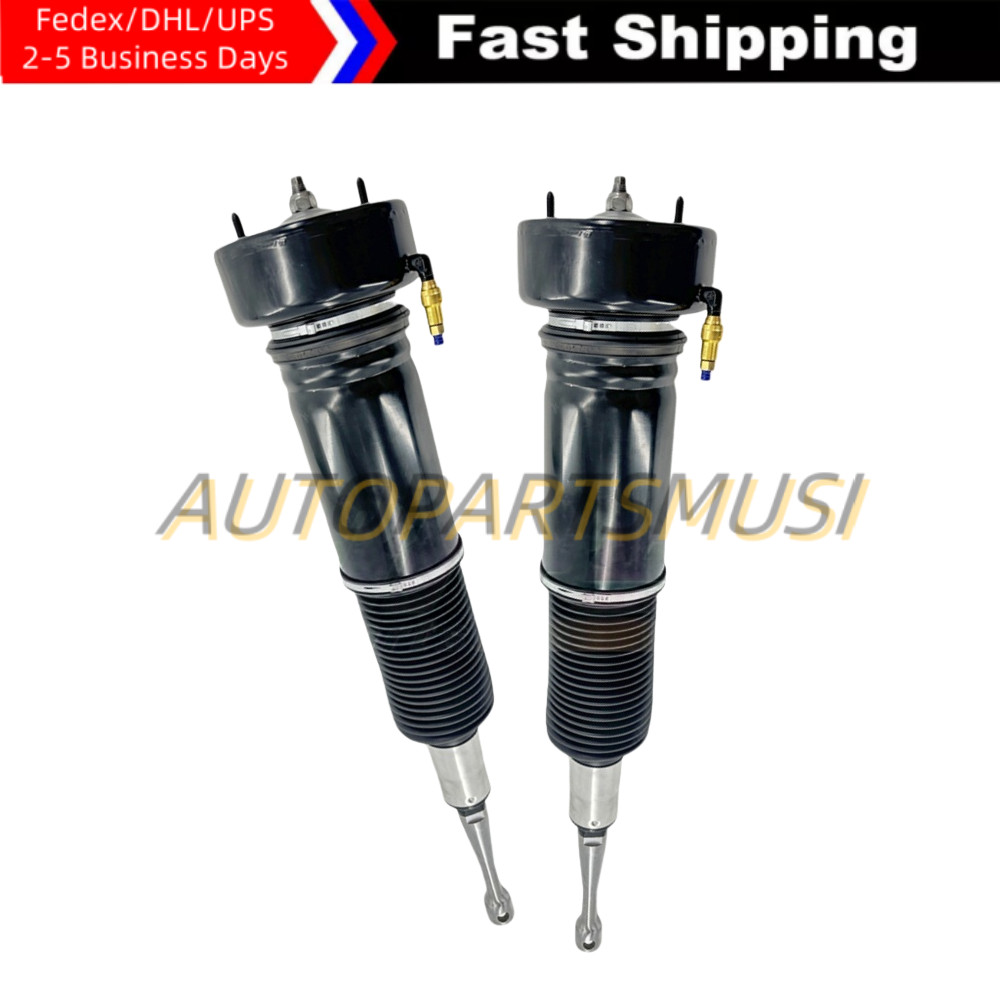 2X Front Air Suspension Shock Struts For Rolls-Royce Phantom RR1 EWB 6.7L 04-16