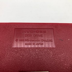 Nintendo Famicom Disk System Console only HVC-022 New Belt Tested Made in Japan
