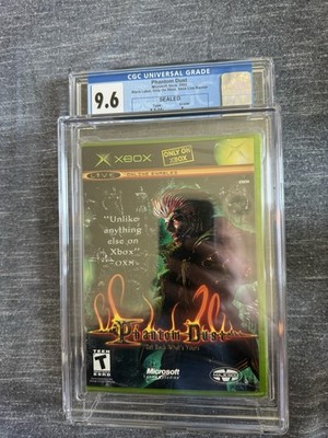 CGC 9.6 A+ Phantom Dust Game For Microsoft Xbox Yukio Futatsugi WATA VGA Mint
