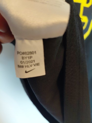 Camiseta Nike Lebron James #23 LA Lakers Negra Edición Mamba XL - Imagen 7 de 8