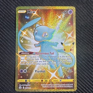 Gold Mew Celebrations | eBay