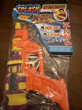 Vintage Ja-ru Splash Mega Squirt Water Gun Orange No. 224