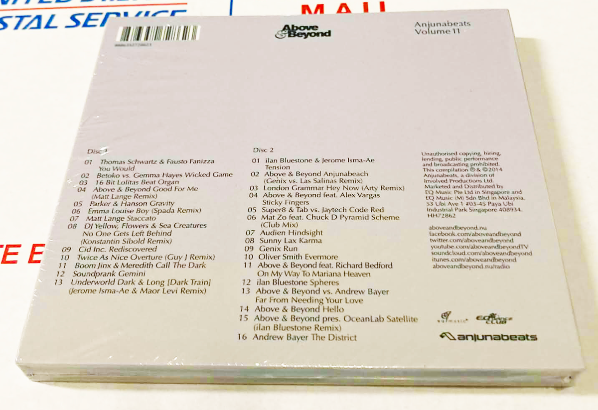 Above & Beyond: Anjunabeats 11 by Various (CD, 2014) for sale 