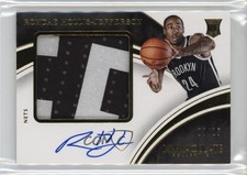 2015-16 Panini Immaculate Premium /25 Rondae Hollis-Jefferson Patch Auto 15wb