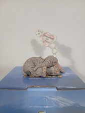 Tuskers Elephant 'Love Is Dreaming Of You' Ornament Figurine Box Valentines Gift