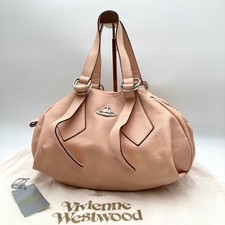 Vivienne Westwood Yasmin Vintage Handbag In Leather Pink Beige In Mint Condition