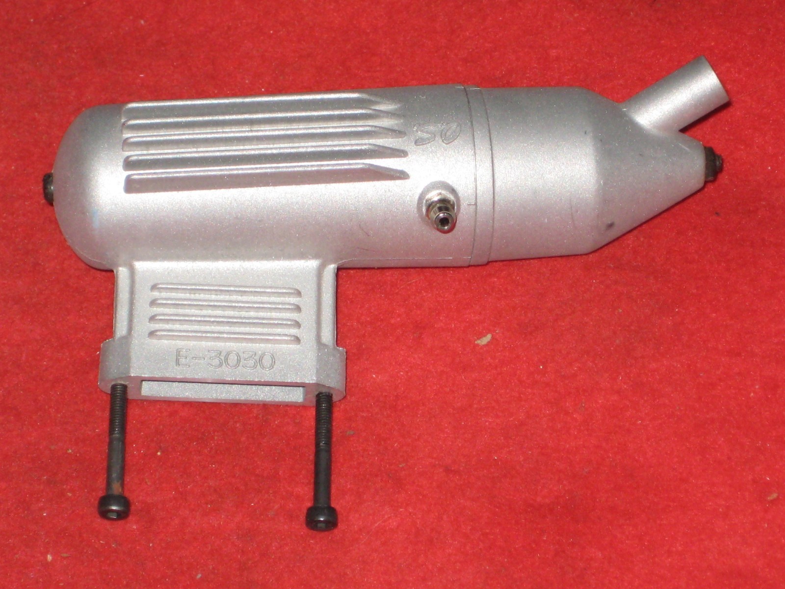 VINTAGE OS MAX E-3030 35mm MUFFLER FP 35-40 LA 40-46 GLOW MODEL AIRPLANE ENGINE