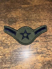 Vintage US Air Force Airman Rank Patch Insignia E-2 E2 USAF NOS Small