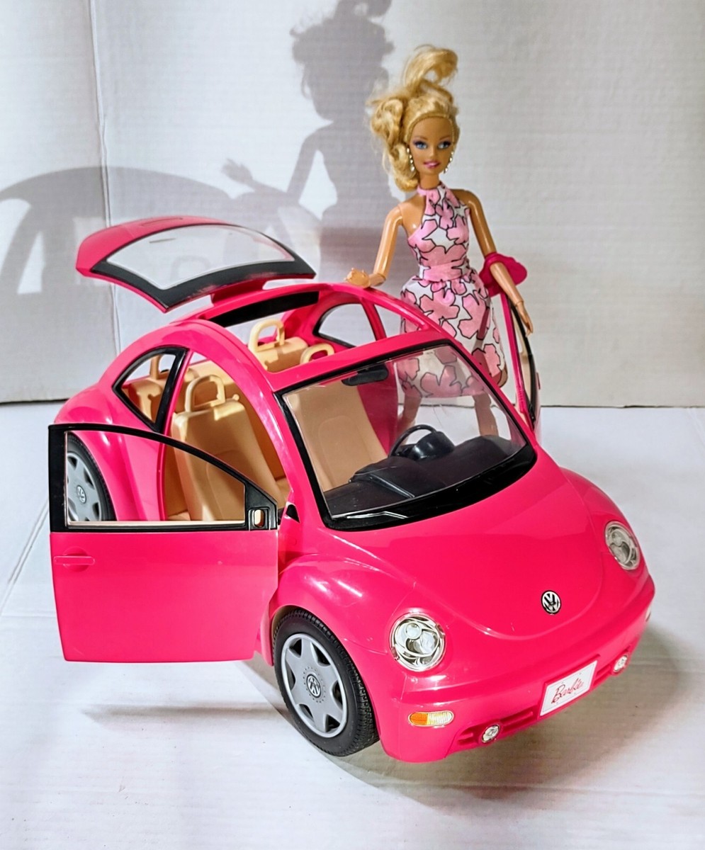 Carro Beetle Barbie Real Barbie Volkswagen Beetle Bug Hot Pink
