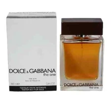 D&G The One By Dolce Gabbana Men 3.3 3.4 oz 100 ml *Eau De Toilette Spray Tester