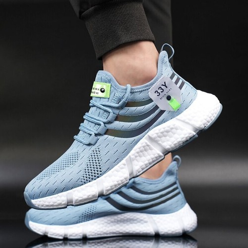 Men Casual Sport Shoes Breathable Lightweight Sneaker Outdoor Mesh Running Shoes