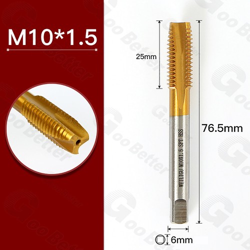 HSS Spiral Flute Point Machine Thread Tap Drill Bit Set TiN HSS-Co Cobalt M2-M12 - Picture 35 of 62