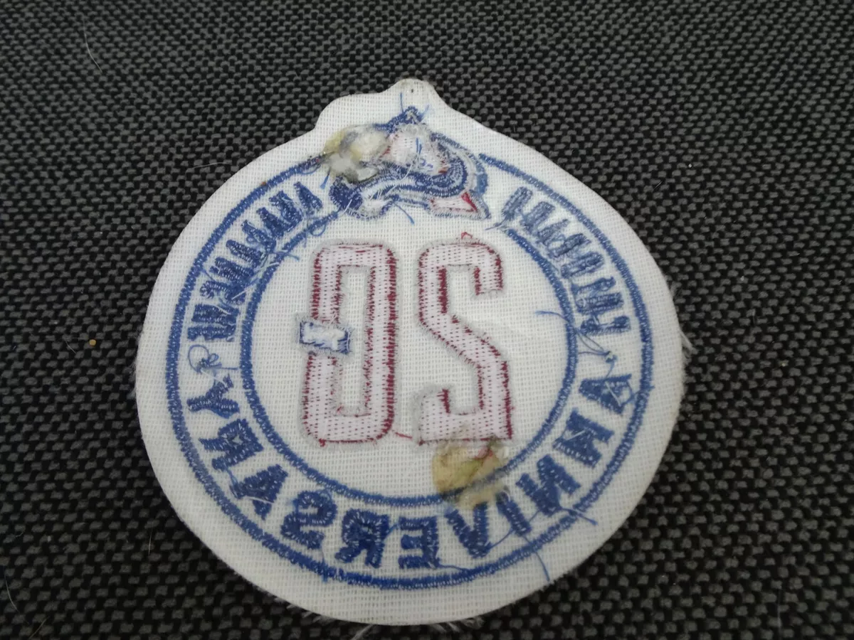 COLORADO AVALANCHE AUTHENTIC 20TH ANNIVERSARY JERSEY PATCH eBay