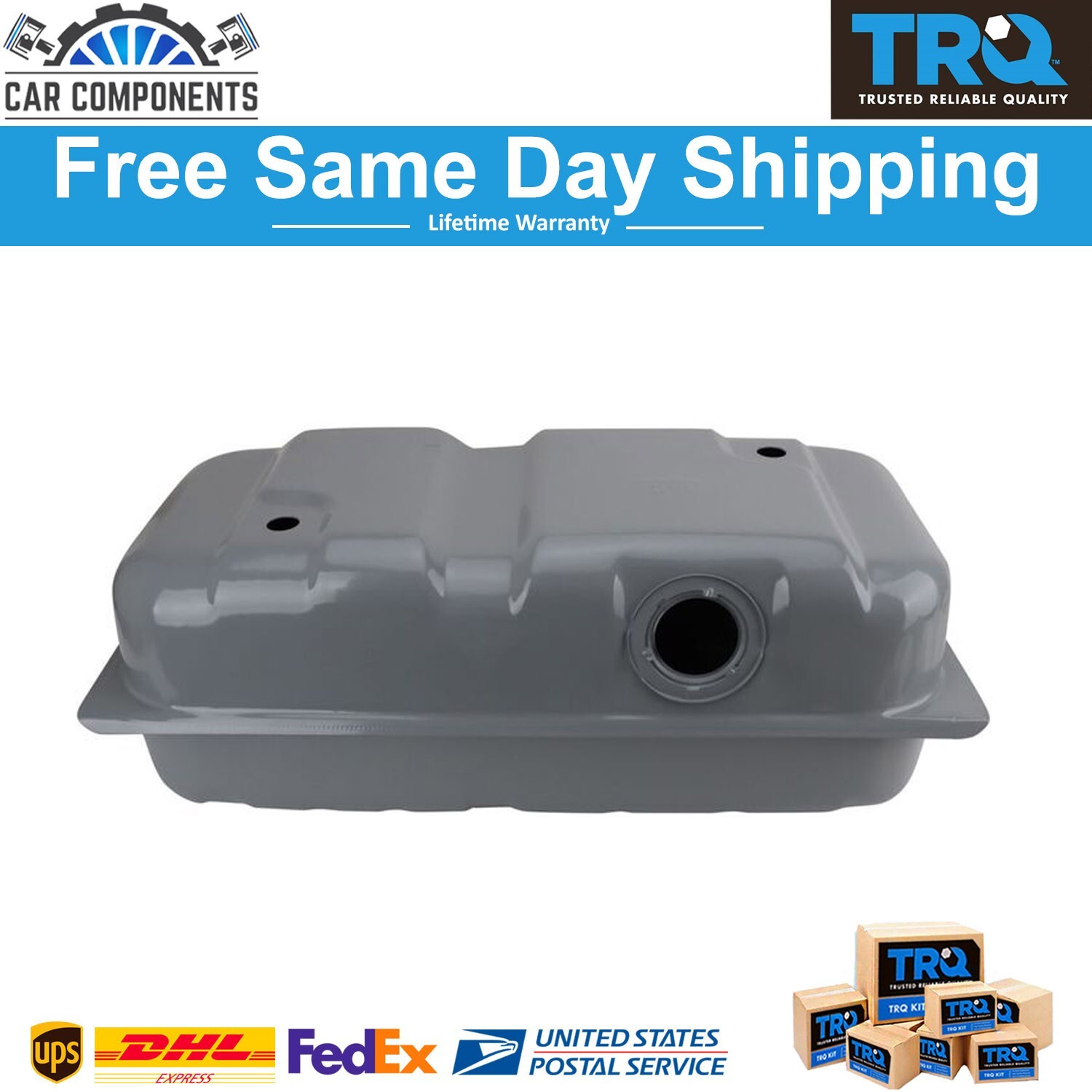 トップス chieko + shiny tank TRQ Replacement Gas Fuel Tank for 86-92 Jeep Comanche 23.5 Gallon