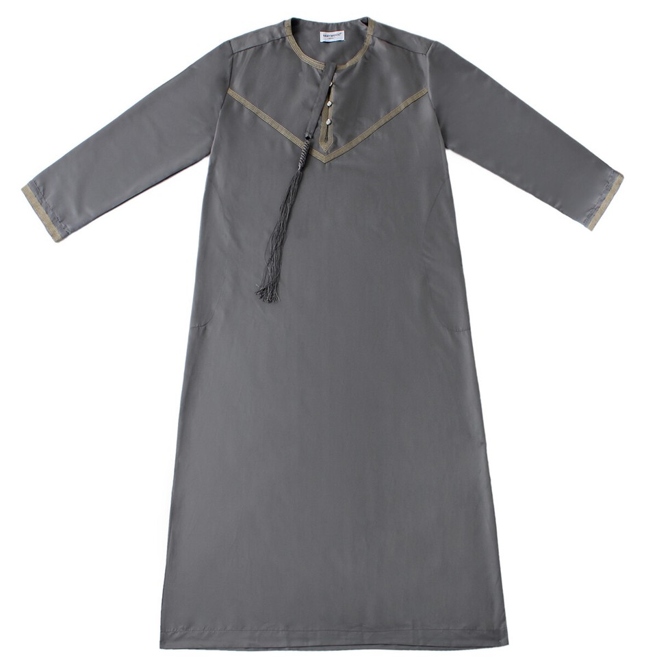 Dubai Arab Men Thobe Robe Jubba Kaftan Dishdash Galabeya Thawb Daffah ...