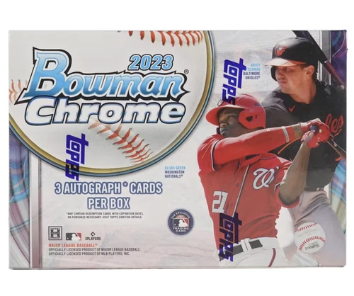 2023 Bowman Chrome Baseball HTA Choice Box