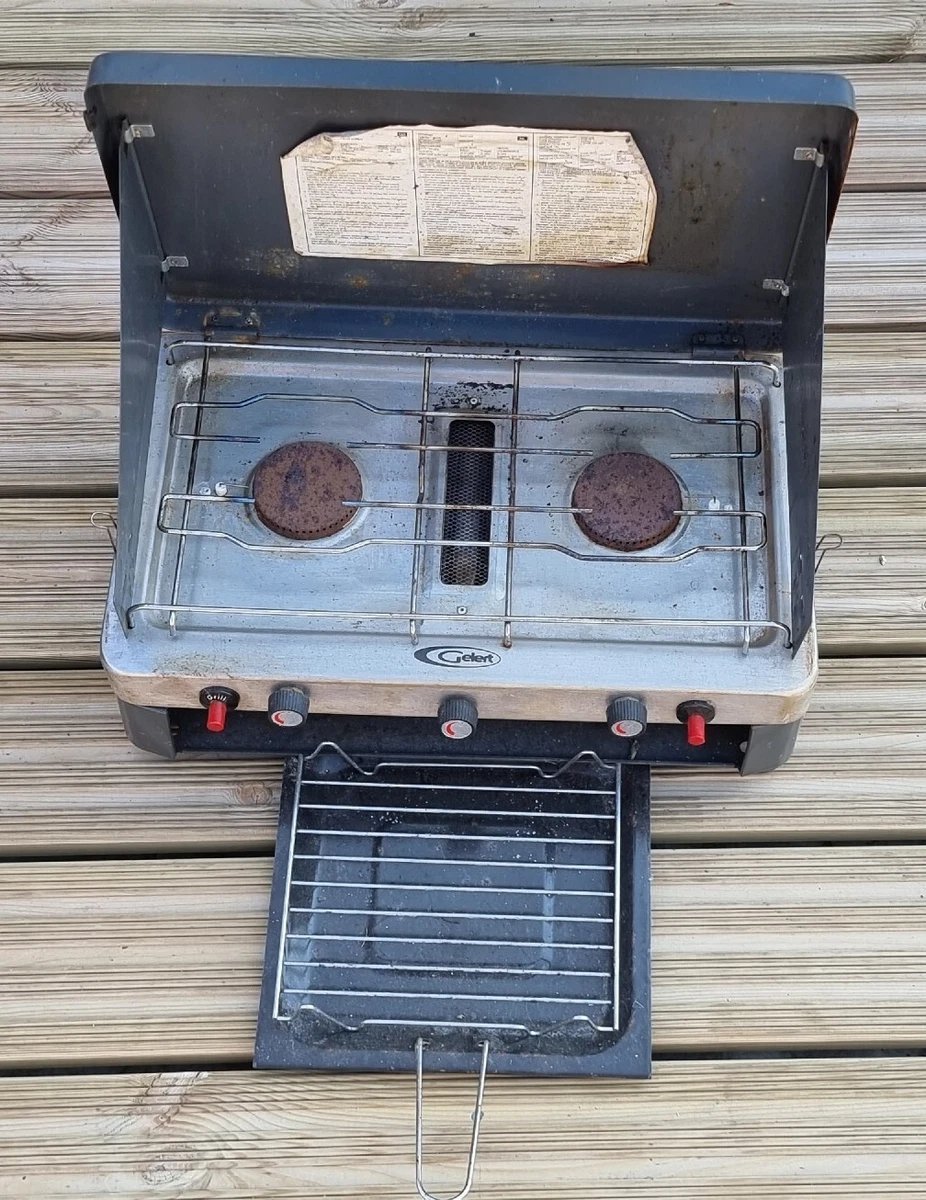 Vintage Camping Stove Double Burner Gelert | eBay