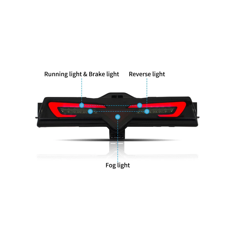 Tercera luz de freno LED de humo para parachoques trasero tercera luz antiniebla Subaru BRZ Scion GT86 Foto 4 de 4