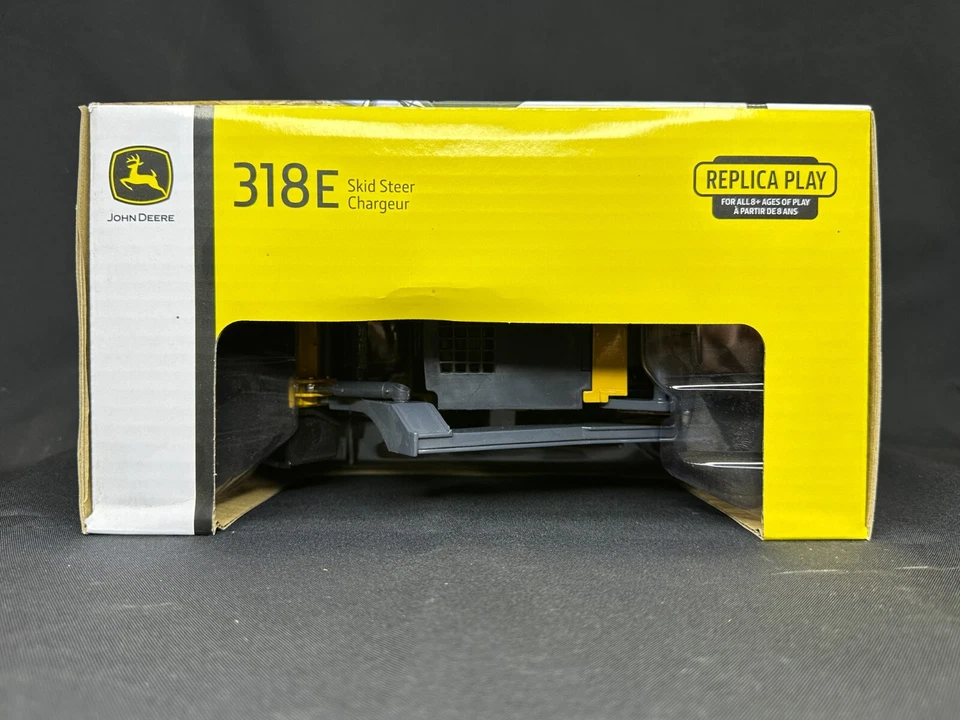 NUEVA réplica fundida a presión minicargadora John Deere ERTL 1/16 318E - LP51308 Foto 2 de 4